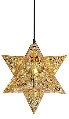 jewelry Chandelier, Creative Luxury Hanging Light, E26 Light Source Wrought Iron European Pendant Lamp, Retro Geometry Chandelier, Industrial Ceiling Lighting, Kitchen and Bedroom Corridor Hotel Flush