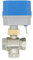 L Type - 3 Way motorised Valve 1/2 inch Electric Ball Valve Stainless Steel Motorized valves Electric Valve 12v DN15