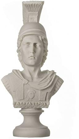 BeautifulGreekStatues Alejandro Magno de Macedonia Busto Estatua Griega Figura 19cm