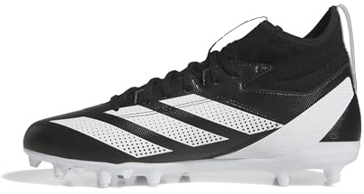 Adidas Men's Adizero Impact.2 American Football, Black/White/Black, 9.5