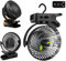 talifoca 8000mAh Mini USB Ventilator Akku,Tischventilator mit Clip,3-Gang ventilator kinderwagen mit LED-Nachtlicht &Fernbedienung,360° Rotation, Aufladbar Batterie Portable Table Fan Mini Ventilator