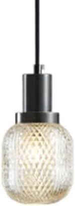G9 Light Source Single-Head Chandelier, Personalized Glass Pendant Lamp Lampshade, Modern Industrial Style Hanging Light,Minimalist Style