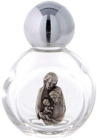 Holyart Botella Agua bendita Sagrada Familia (Caja 50 Piezas) Vidrio