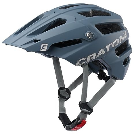 Cratoni Alltrack Helme Grau Matt M