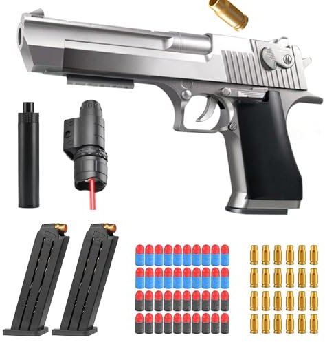 Spielzeug Pistole,Spielzeug-Schaumstoff-Blaster,Blaster Toy Gun,Schaumstoff-Blaster Toy Gun,Soft Foam Bullet Blaster Toy,Sicherheitstraining oder Spiel,für 14+