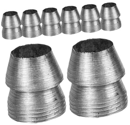 PHENOFICE Remplacement Pratique De La en Métal pour Manche De Ensemble De 8 Haches