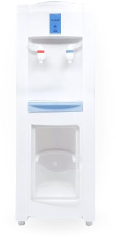 Distributeur d'eau Électrique Froide et Chaude. Fontaine à Eau Silencieuse sur Pied pour Maison, Cuisine, Bureau, Hôtel. (Bouteille d'eau Non Incluse)