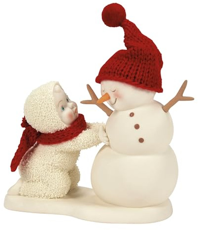 Department 56 Snowbabies Christmas Jubilee Tickle Me - Figura de muñeco de Nieve, 4.25 Pulgadas, Multicolor