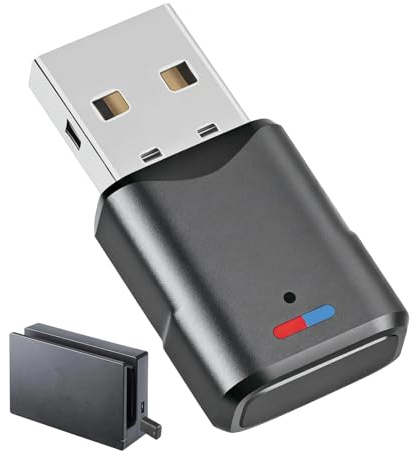 Adaptador Bluetooth USB 5.3 para PC PS5 PS4 Switch Dongle Inalámbrico