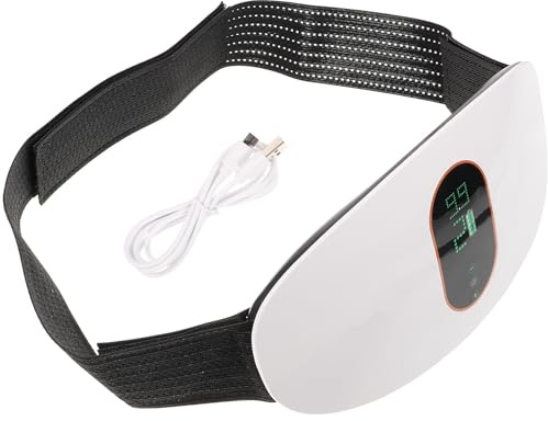 KICHOUSE Cinturón de Cintura Portátil Diseño Pequeño y Ligero de Abs para Masaje Abdominal y Cuidado Corporal en Casa