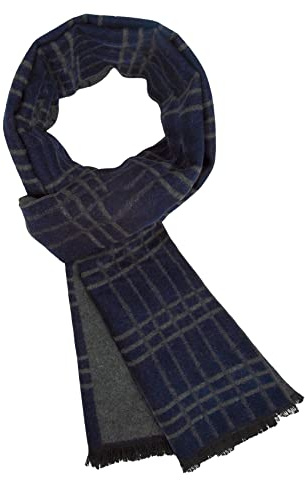 Justay Sowarm Winterschal für Herren Kaschmir Gefühl Schals Warm Weich Modisch Business Karierter Schal Geschenke für Männer