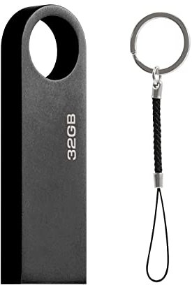 Chiavetta USB 32 GB, Mini PenDrive 32 Giga Metallo USB Flash Drive USB Key 32gb per PC, Laptop, ecc