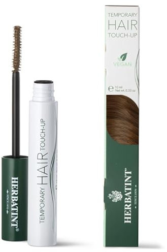 Herbatint Mascara Cheveux Temporary Hair Touch-Up Blond | Mascara Retouche Racine Instantané | Couverture Temporaire des Cheveux Gris | Testé Dermatologiquement | 93% d'Ingrédients d'Origine Naturelle