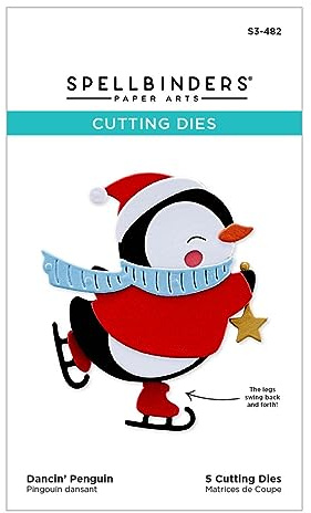 Spellbinders Troqueles grabados S3-482 Dancin' Penguin