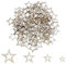 330 Pezzi Stelle in Legno, Decorazione Cava per Natale, Matrimonio, Festa, Fai da Te, Artigianato, Abbellimenti e Decorazioni Sparse