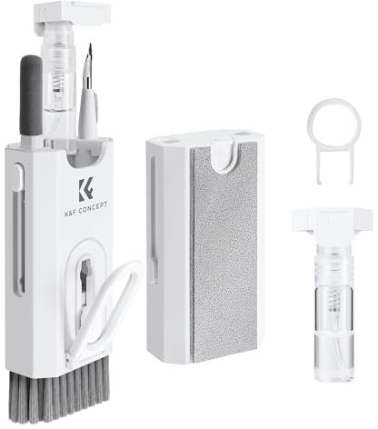 K&F CONCEPT Reinigungsknete Handy & Kopfhörer Reinigungsset für AirPods, iPad Zubehör, iPhone Zubehör, Gadgets für Männer,Technik Gadgets, Praktisches Zubehör, Profi Reinigungs-Tool
