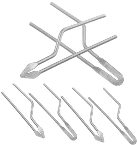 Angoily Puntas Para Pirograbado Puntas De Bolígrafo De Hierro 6 Piezas (3 Tipo 6 3 Tipo 7) Calentamiento Estable Para Pirografía Carpintería y Corte De Cuero