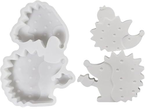 Generico Stampo Cemento per Calcestruzzo | Forma per Gesso da Colata - Forma Riccio 3D in Silicone per Decorazione Casa Artigiani Insegnanti Decoratori Stagionali