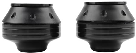 Motorcykeldekoration Kraschskydd Hjul Fram Ram Axelskydd Kuddar Slider Universal För Motocross Tillbehör Stötfångarskydd Block(Black)