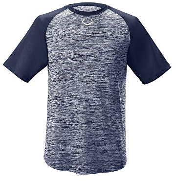 EvoShield Adult E304 Performance Pullover Tech Tee - Navy, XX-Large