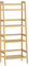 Casaria® Badregal Standregal Bambus 4 Böden 48x32x123cm Groß Stehend Offen 40 kg Belastbarkeit Holz Bad Badezimmer Küche Wohnzimmer Keller Regal Natur
