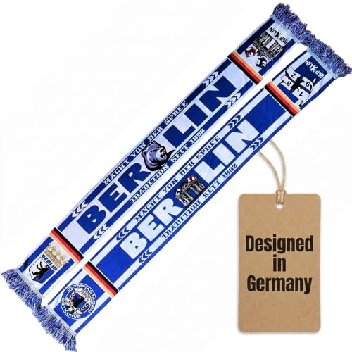 Generisch Berlin Fotbollshalsduk, Berlin halsduk kraft från Spree (sidenhalsduk)