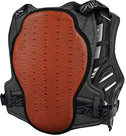 Troy Lee Designs Pettorina Moto ROCKFIGHT CE Flex Chest Protector certificata CE con Inserti in D3O ed EPP protettivi