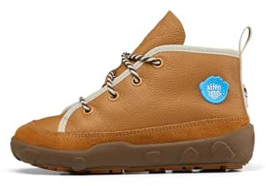 Affenzahn Winterschuh Leder Easy reflektierend, kuschelig warm mit Schaffell gefüttert Größe 21-32