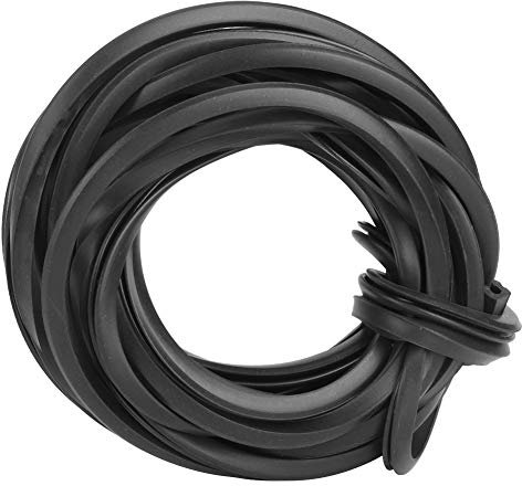 MOUMOUTEN Greenhouse Glazing Seal, Frameless Weather Stripping Door and Window Gasket Rubber Seals, Greenhouse Rubber Strip Accessories for Window Door Greenhouse Glass Sealing (4M)