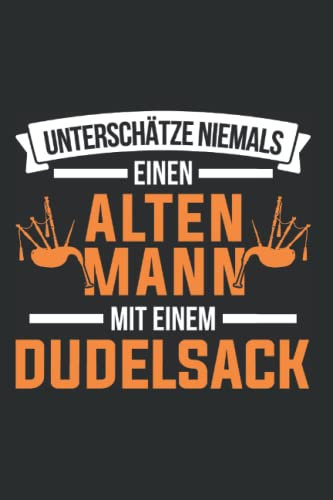 Dudelsack Tagesplaner: Dudelsack Alter Mann Dudelsackspieler / Kalender 2023 & 2024 / Wochenplaner Tagesplaner Planer / Planungsbuch To-Do-Liste / 6x9 Zoll / 100 ausfüllbare Seiten