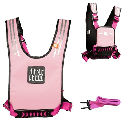 Hobbledehoo Active - Pettorina per bambini che garantisce la sicurezza quotidiana e supporta la consapevolezza della sicurezza dell'autismo SEN, per bambini e ragazzi, colore: rosa