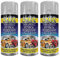 Elito Home & Garden Auto Aerosol Spray Paint for Restore Metal Car Bike Primer Matt Gloss Satin Lacquer 400ml (3 x Clear Petrol Resistant Lacquer 400ml)