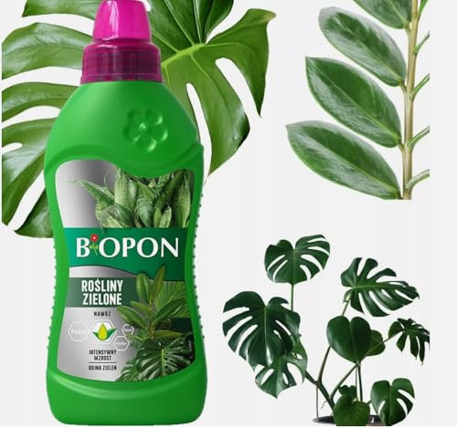 Plant Food Liquid Fertilizer with Mineral Nutrients, 0.5L or 1L, for Green Plants (0.5L)
