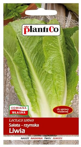 PlantiCo Laitue Romaine à Longues Feuilles Liwia Graines 1g Plantico Variété Mi-tardive Idéale Pour Salades Et Garnitures