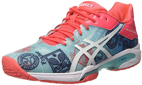ASICS GEL SOLUTION SPEED 3 L.E PARIS WOMAN BLUE PINK E761N 4301
