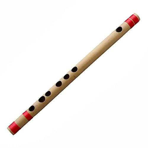 Whitewhale Indian Bansuri bambuflöjt – indiska musikinstrument för professionell användning