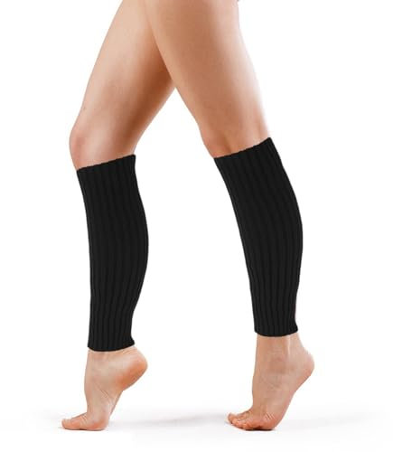 Warme Stulpen Damen Langer Beinwärmer Frauen Mädchen Beinwärmen für Winter Crochet Stricken Stulpen Beinstulpen Stulpen Beinwärmer Legwarmers Strümpfe Weich Bequem Beinlinge Tanzen Sport Gym