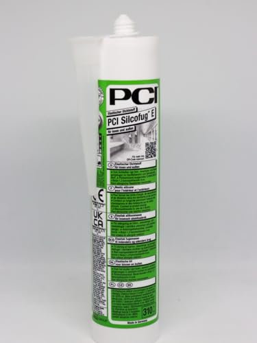 PCI Silcofug E 310 ml 11 Jasmin Silicon Sanitärsilicon Bausilicon Silikon Bad Dusche Balkon Terrasse Wohnung Sika