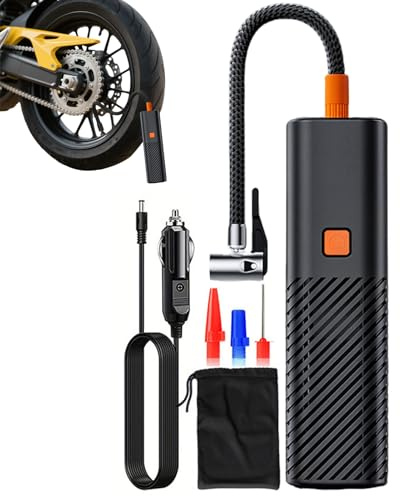 Generico Gonfiapneumatici per Auto | Gonfia Ruote per Auto - Pompa Ad Aria Intelligente per Gomme | per Uso Esterno su, Moto, SUV, e Bici