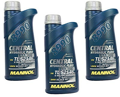 MANNOL Central Hydraulic Fluid Servo Öl Hydrauliköl 3 Stück á 500 ml