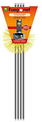 MASSÓ 8424084008868 Kit ramonage 200 mm, Nylon, Couleur Unique, Ø 200 Nylon + 4 tiges