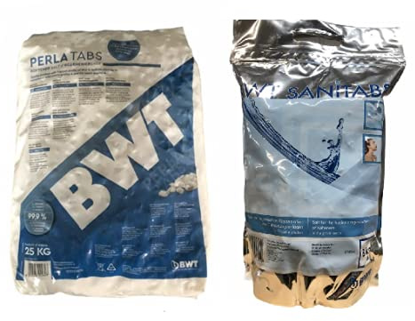 BWT Perla Tablettes + Sanitabs en lot de 2