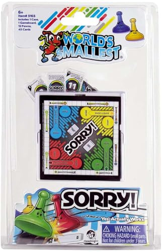 World's Smallest Sorry