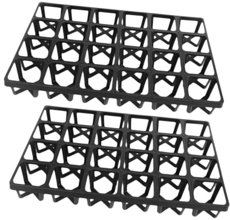 HANABASS 2pièces Supports pour Plateaux De Démarrage Supports pour Pots De Fleurs pour Plateaux De Culture Hydroponique Fournitures De Jardinage