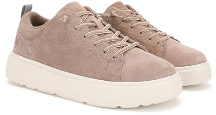 Pitas | Yari | Sneakers Casual pour Femme | Chaussures Bateau pour l'hiver | Baskets d'hiver | Mocassins | Botte d'hiver | Chaussure sans Lacets | Chaussure Walkinpitas | Taupe 39