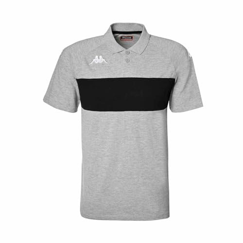 Kappa - Polo Dianetti pour Homme - Gris - Taille 2XL