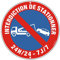Panneau Interdiction de Stationner Metal Réfléchissante Ø 300mm Panneau Stationnement Interdit Aluminium Stable et Durable, Etanche et Résistant aux UV, Facile à Installer
