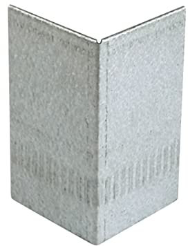 innogard 6016-002 – Eckverbinder Außen-Eck für Rasenkante – Alu-Zink – Beet-Einfassung, Korrosionsschutz, 20 cm Höhe