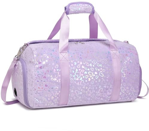 Plüsch Sporttasche für Kinder - Reisetasche, Tanztasche, Schulsporttasche für Reisen, Sport und Gymnastik