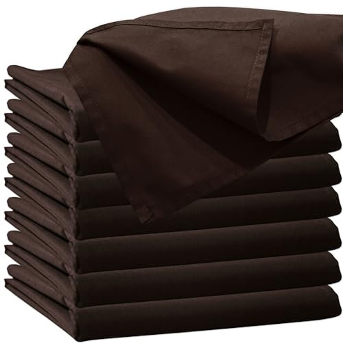 Glatte Bettlaken ohne Gummizug Bettlaken 100 x 200 cm Braun Uni Baumwolle Einfache Klassische Hotel Bettücher ohne Spanngummi Laken Leintuch Haushaltstuch Doppelbett Singles Einzelbett